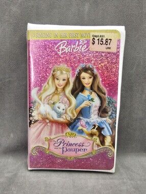 Barbie as the Princess and the Pauper (VHS, 2004) Sealed Brand New B2-10